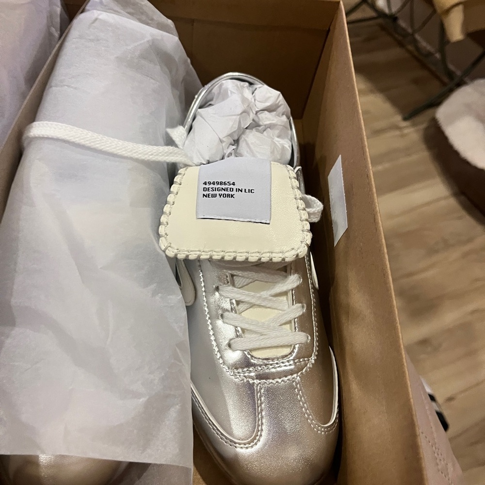 Steve madden Margiela Silver Women's Sneakers - Picture 11 of 11